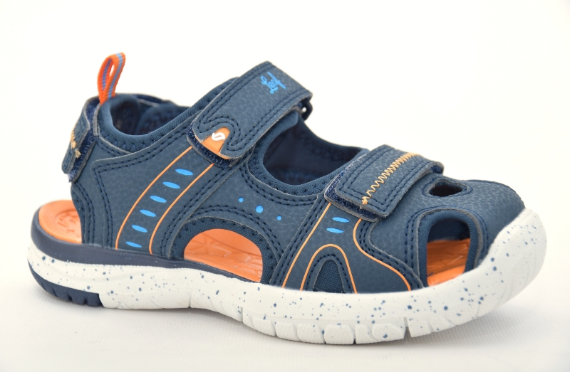 Leaf Ljungby- Navy/Orange